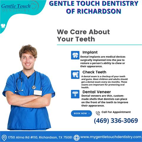 Dentist in Richardson | Gentle Touch Dentistry Of Richardson